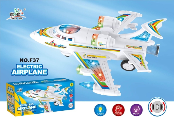 F37  HỘP MÁY BAY RÁP CÁNH PIN ĐÈN