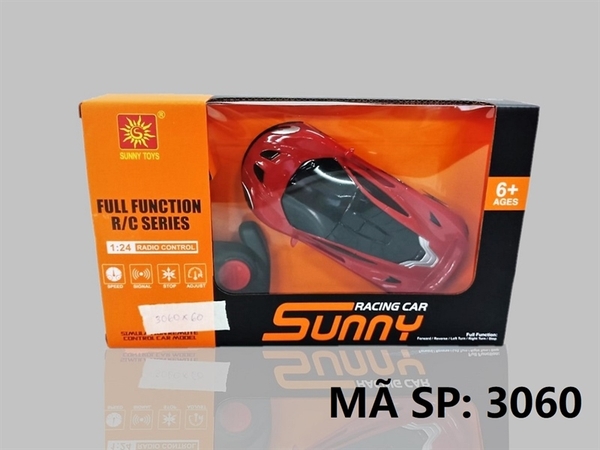 3060 HỘP XE HƠI ĐIỀU KHIỂN 7 ĐỘNG TÁC, CÓ SẠC, TL 1:24 3060 A B, 3066 A C