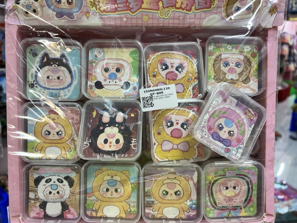 QY-895 HỘP 36C MẢNH GHÉP BABY THREE