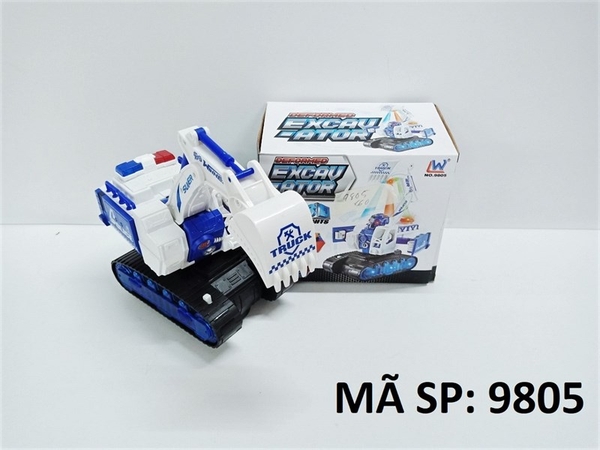 9805 HỘP XE CT CS PIN NHẠC ĐÈN 3D BIẾN HÌNH ROBO