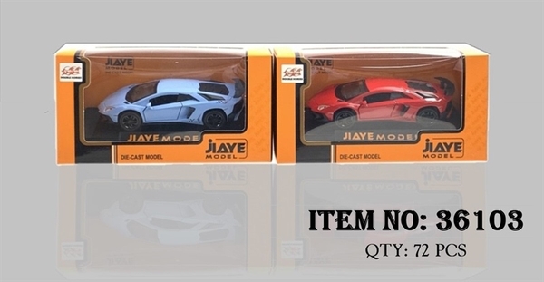 36103 HỘP XE HƠI SẮT MÔ HÌNH PIN NÚT ĐÈN