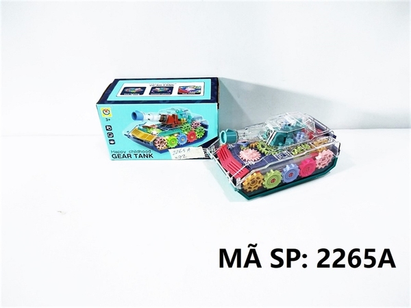 2265A HỘP XE TĂNG MUI TRONG PIN NHẠC ĐÈN