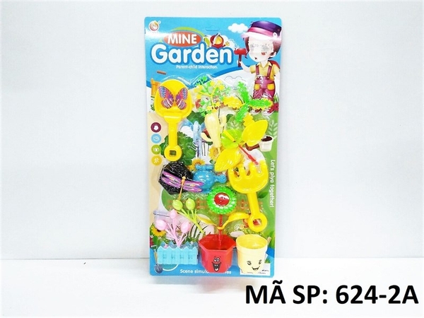 624-2A VĨ TRỒNG CÂY LÀM VƯỜN 2 CHẬU BÔNG, CÀO, XẺNG, BƯỚM, CHUỒN CHUỒN