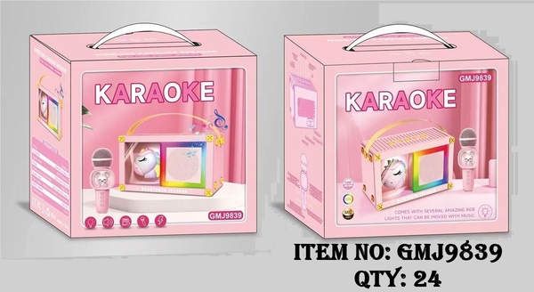 GMJ9839  HỘP LOA KARAOKE NGỰA PONY PIN + MICRO