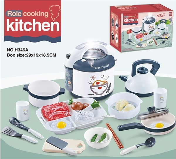 H346A  HỘP BẾP NỒI CƠM ĐIỆN PIN HƠI NƯỚC, ẤM NƯỚC, KHÂY CƠM, NỒI