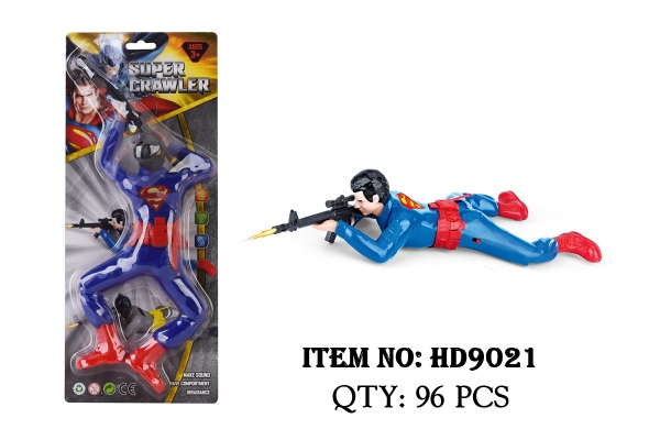HD9021  VỈ LÍNH BÒ PIN SIÊU NHÂN SUPERMAN