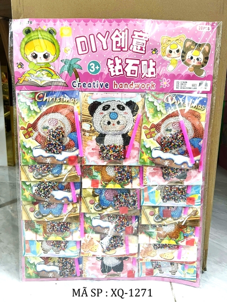 HQ-1271 VỈ BABY THREE ĐÍNH ĐÁ