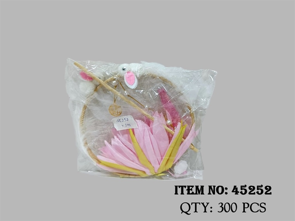 45252 TÚI THỎ VÒNG HOA TRE ĐÈN (LỒNG ĐÈN)