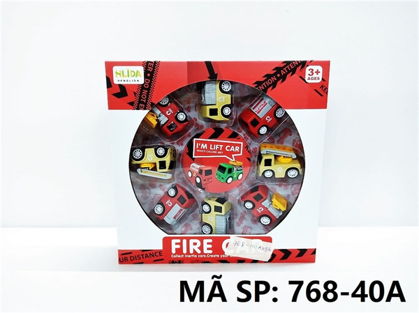768-40A HỘP XE CỨU HỎA CAR TRỚN 8C