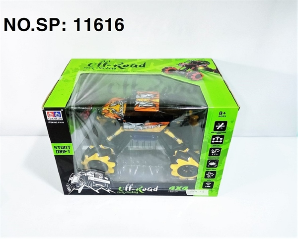 11616 HỘP XE JEEP ĐỊA HÌNH ĐIỀU KHIỂN 7 ĐỘNG TÁC, CÓ SẠC