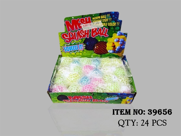 39656 HỘP 24 TÚI BÓNG LƯỚI HẠT NỞ MÀU YQ2286-8