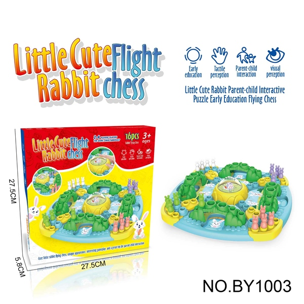 BY1003 HỘP TRÒ CHƠI BẪY THỎ + 1C XÍ NGẦU