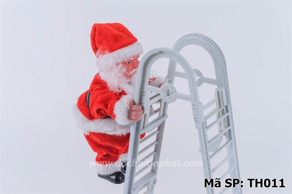 TH011 HỘP NOEL PIN LEO THANG ĐÔI CHỮ A