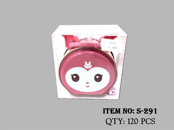 S-291 HỘP ỐNG HEO THIẾC SANRIO