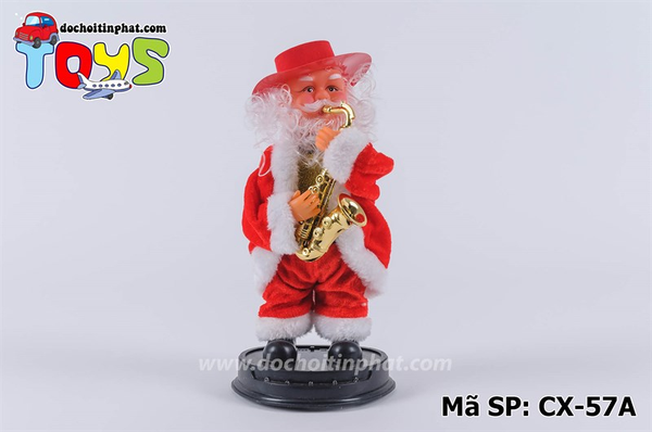 CX-57A HỘP NOEL PIN THỔI KÈN ĐỘI NÓN 12