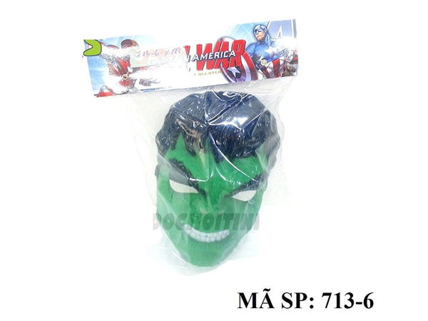 713-6 TÚI MẶT NẠ SN NGƯỜI XANH ĐÈN (OPP)