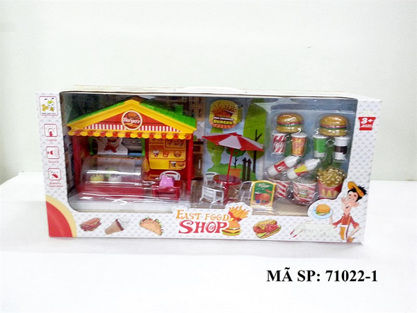 71022-1 HỘP BẾP QUẦY BÁNH MÌ HAMBUGER