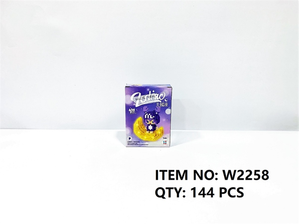 W2258  HỘP LOGO RÁP 3D 12 CUNG HOÀNG ĐẠO BỌ CẠP 436 MIẾNG