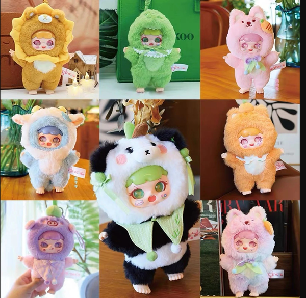BB3MC BABY THREE MANCHAO XANH ( SET 6 CON )