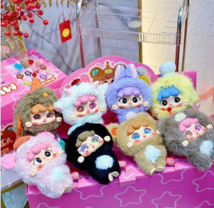 BB3MGH BABY THREE MIGO HỒNG ( SET 8 HỘP )