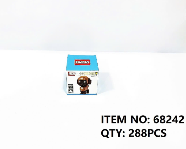 68242A  HỘP LOGO RÁP 3D CHÓ CỨU HỘ 425 MIẾNG  Connection blocks