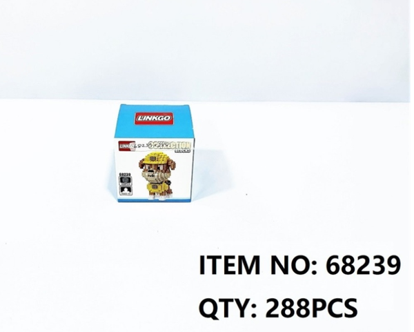 68239A  HỘP LOGO RÁP 3D CHÓ CỨU HỘ 429 MIẾNG  Connection blocks