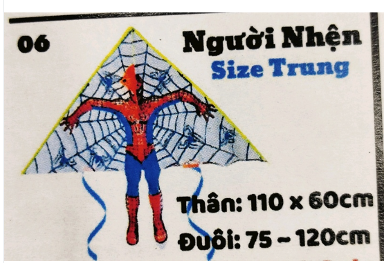 LV22 DIỀU NGƯỜI NHỆN TRUNG