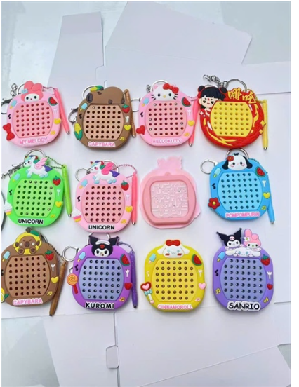 LY193 TÚI MÓC KHÓA NAM CHÂM BẢN BI