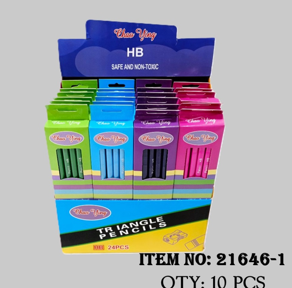 21646-1F  HỘP 12C BÚT VIẾT CHÌ CHUỐT