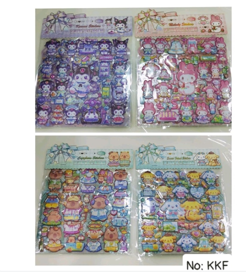 KKF-003 TÚI 10 VỈ 2 MIẾNG DÁN NỔI ĐỦ MẪU