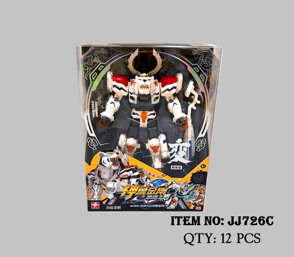 JJ726C  HỘP RÁP ROBO BIẾN HÌNH THÚ