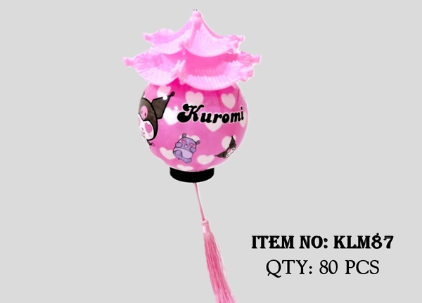 KLM87  LỒNG ĐÈN HOA ĐĂNG MÁI ĐÌNH ĐÔI SANRIO (KHÔNG CÁN, ĐÈN)