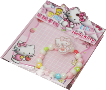 3057A/TL-KITTY VÒNG TAY HẠT SANRIO MÀU LẺ 1 CÁI
