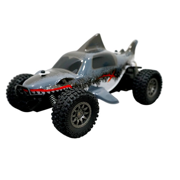 9040-9E/TL-GREY HỘP XE ĐỊA HÌNH CÁ MẬP ĐIỀU KHIỂN CẦN GẠT XOAY 7 ĐỘNG TÁC, KHÔNG SẠC