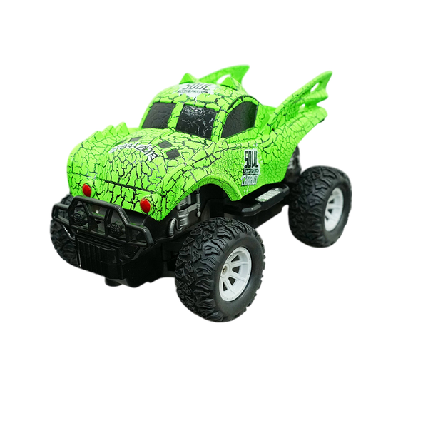 GM1912/TL-GREEN HỘP XE HƠI ĐỊA HÌNH ĐIỀU KHIỂN 7 ĐỘNG TÁC, CÓ SẠC, TL 1:20