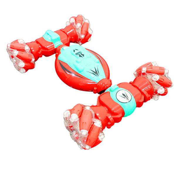 JT372/TL-RED HỘP XE ĐỊA HÌNH ĐIỀU KHIỂN 7 ĐỘNG TÁC, BÁNH ĐÈN, CÓ SẠC, NÂNG CAO, PHUN KHÓI, ĐỒNG HỒ ĐK JT373