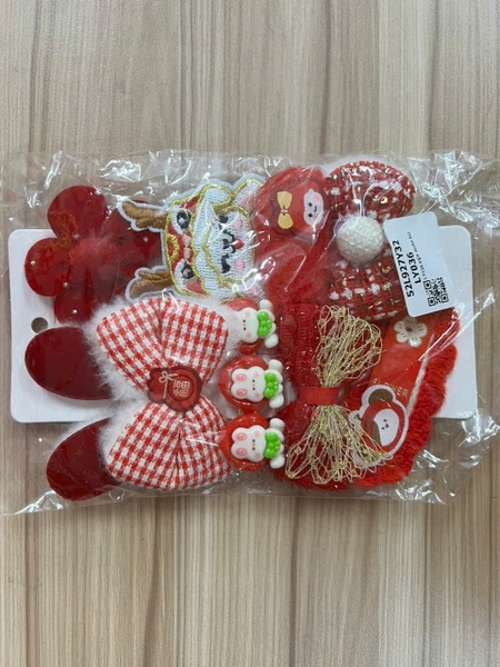 LY036 KẸP XUÂN ĐỎ
