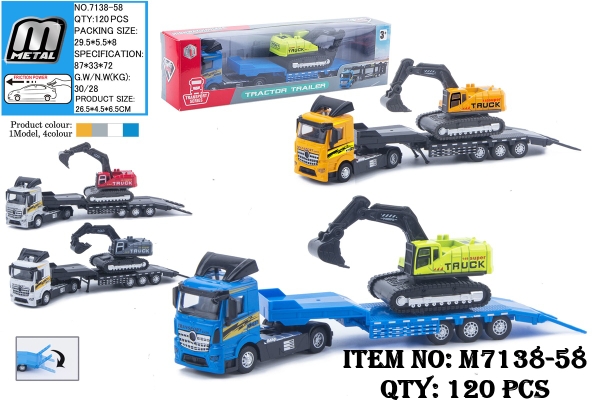 M7138-58  HỘP XE CONTAINER TRỚN CHỞ 1C XE CÔNG TRÌNH CÀO