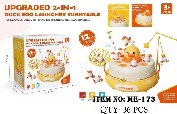 ME-173  HỘP TRÒ CHƠI TUNG HỨNG VỊT PIN