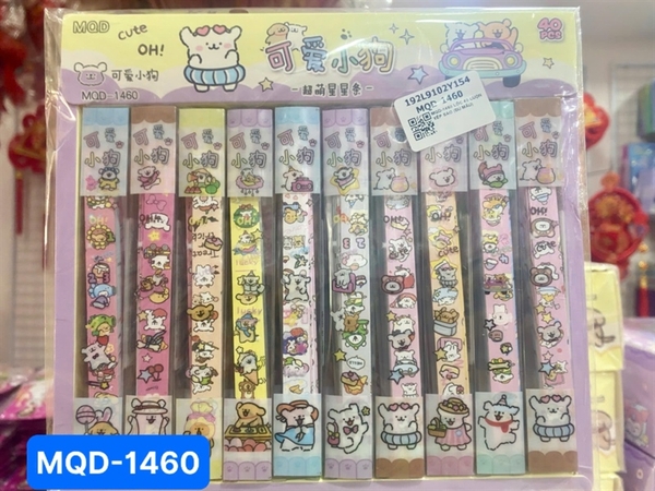 MQD-1460 LỐC 40 CUỘN XẾP SAO (ĐỦ MẪU)