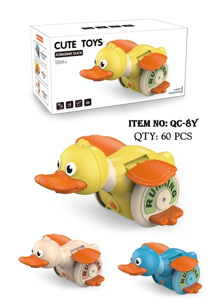 QC-8Y  HỘP VỊT PIN NHẠC ĐÈN