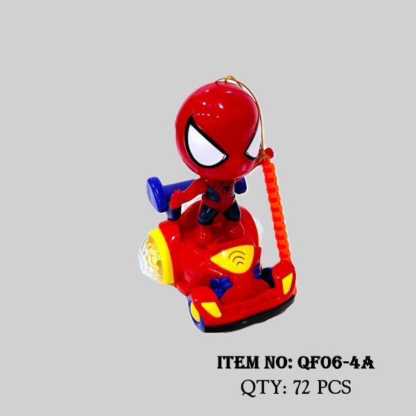 QF06-4A TÚI XE ĐUA PIN NHẠC ĐÈN SIÊU NHÂN NHỆN (LỒNG ĐÈN)