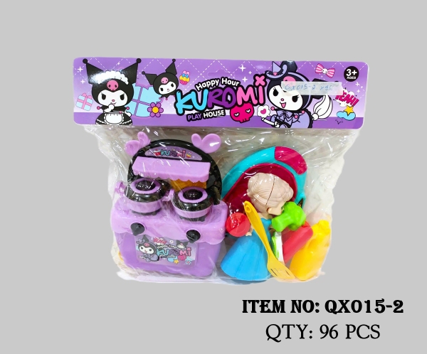 QX015-2  TÚI KỆ BẾP, CÀ RỐT, BẮP, BẾP ĐIỆN + 1C BÉ SANRIO