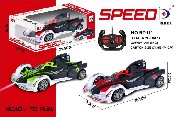 RD111  HỘP XE ĐUA CÓ NGƯỜI ĐIỀU KHIỂN 7 ĐỘNG TÁC, KHÔNG SẠC