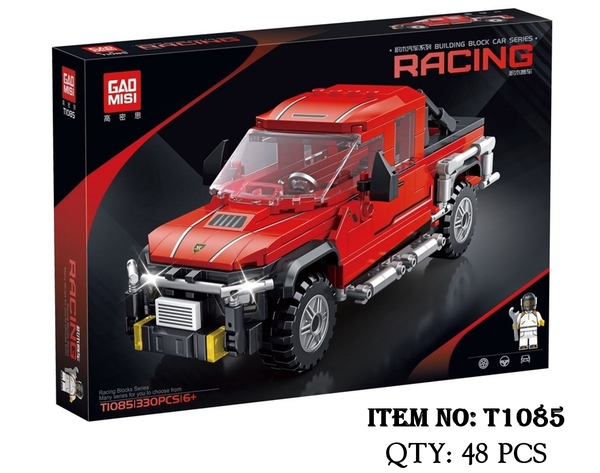 T1085  HỘP LOGO RÁP XE HƠI BÁN TẢI 330 MIẾNG