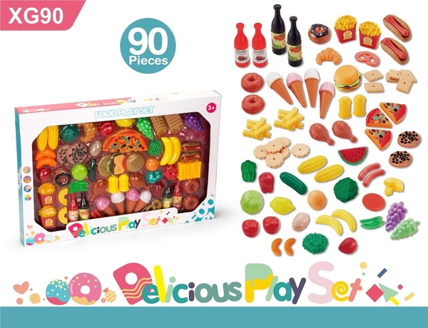 XG90  HỘP BẾP BÁNH, KEM, TRÁI CÂY 90 MÓN