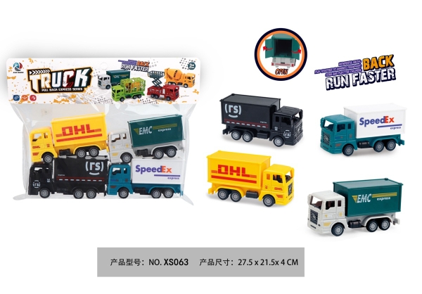 XS063  TÚI XE TẢI TRỚN 4C ĐỦ MẪU