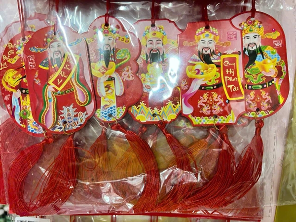 YDO LIỄN TREO TẾT SET 6 CÁI LỐC 10