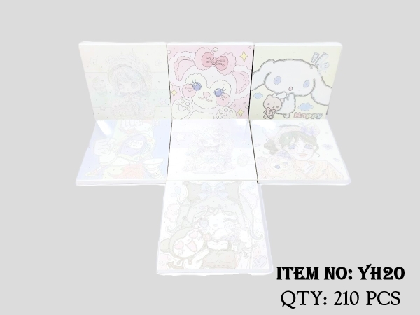 YH20  TRANH TÔ MÀU NƯỚC ĐỦ MẪU ĐÓNG KHUNG 20x20