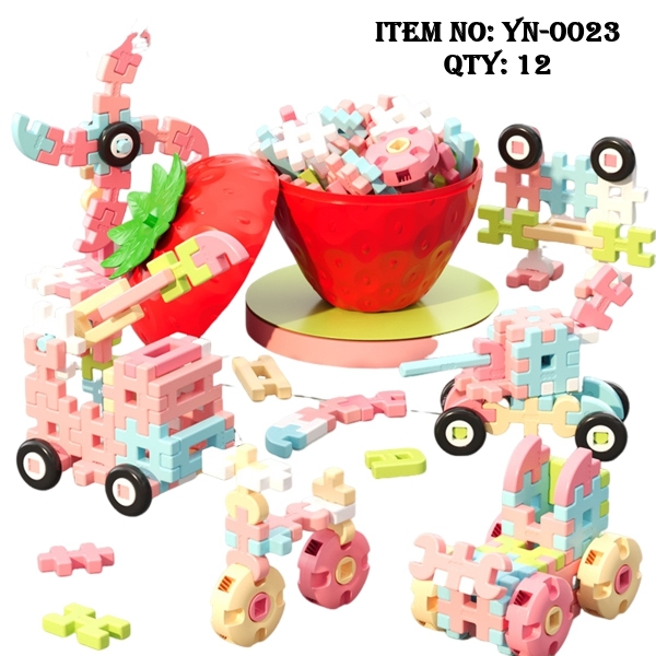 YN-0023  HỘP TRÁI DÂU LOGO RÁP